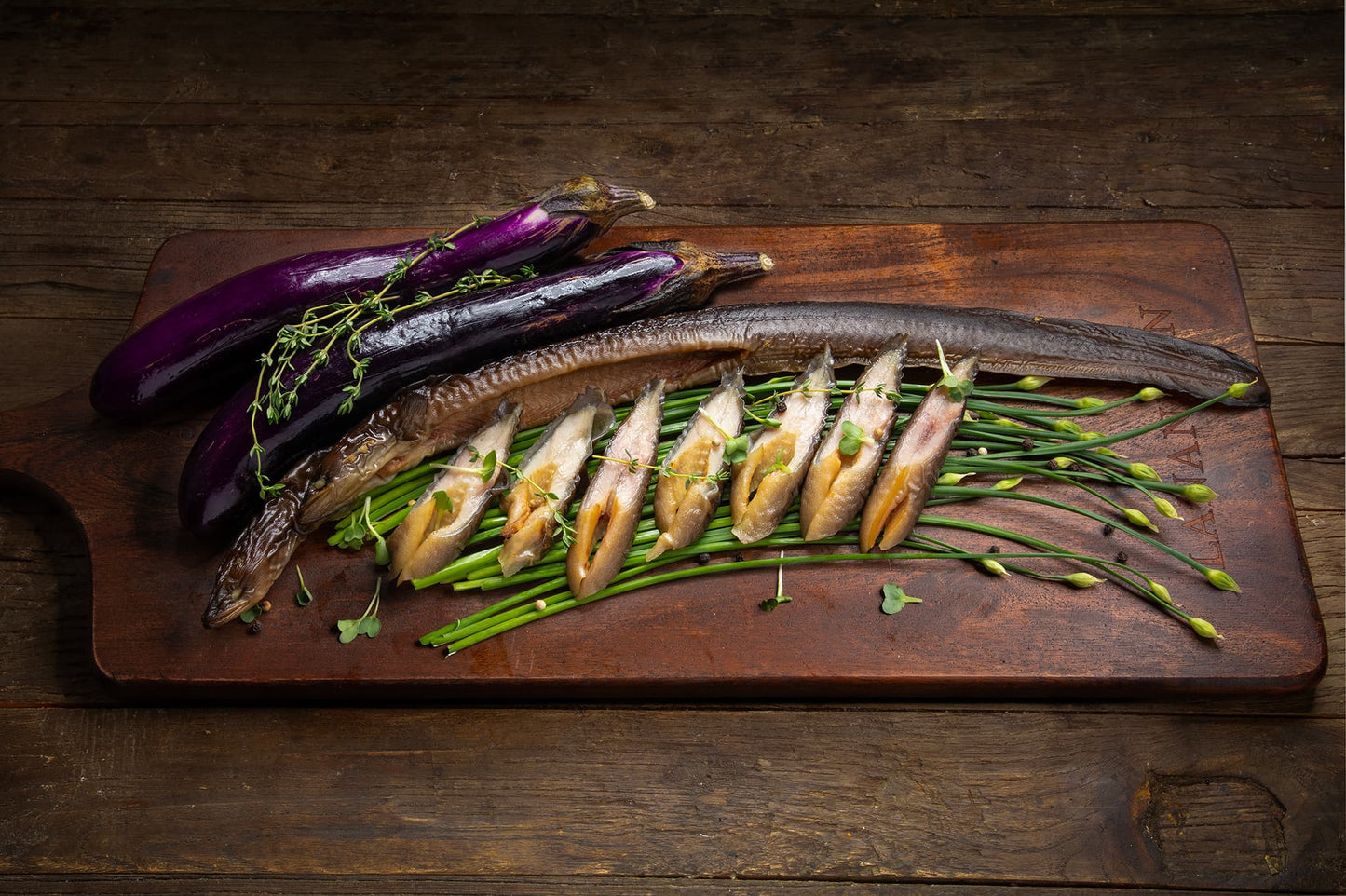 Hot Smoked Eel (whole) 0.9 - 1.1 lb.