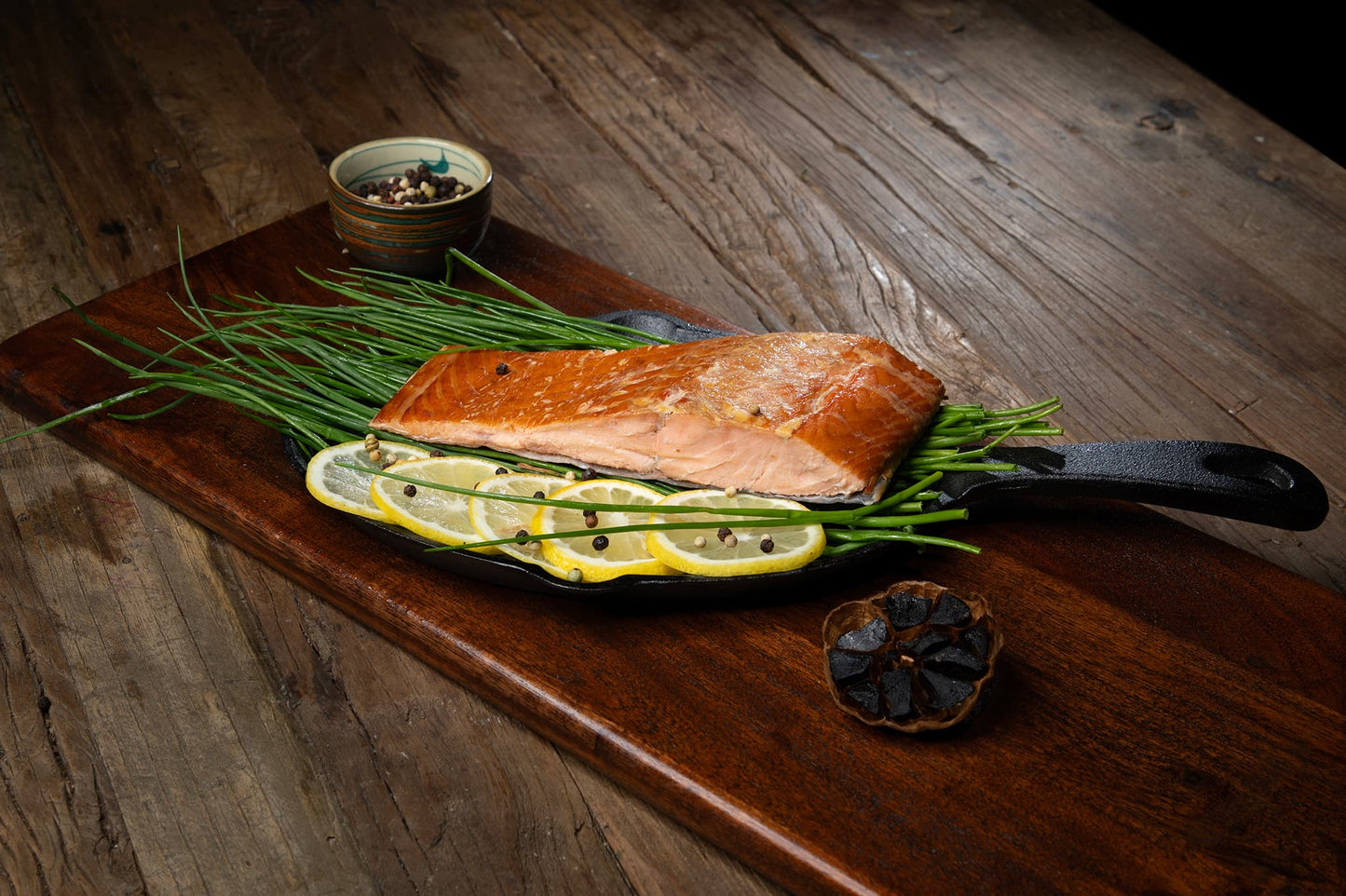 Hot Smoked Salmon with Honey (fillet) 2.5 - 3.0 lb.