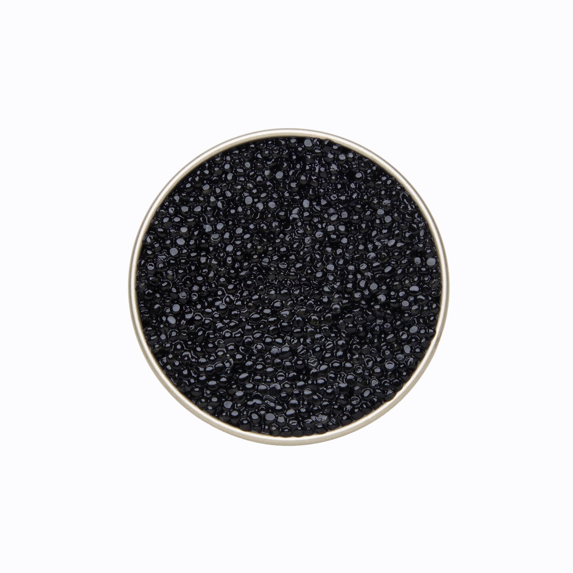 Paddlefish Caviar1.76 oz open.