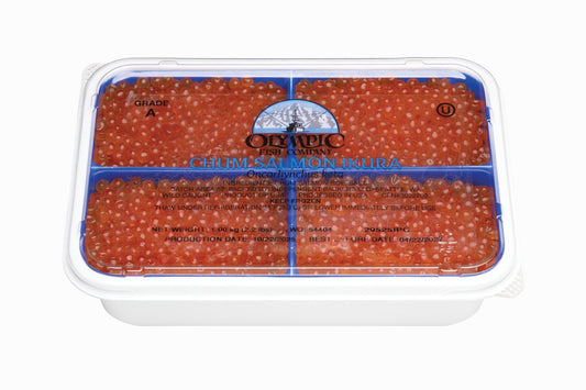 Wild Alaskan Chum Salmon Caviar Olympic (Grade 1, 2025) 35.2 oz