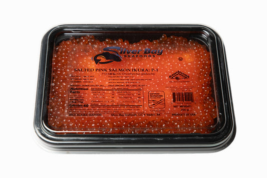 Wild Alaskan Pink Salmon Red Caviar Silver Bay (Grade 1, 2025 SEASON)